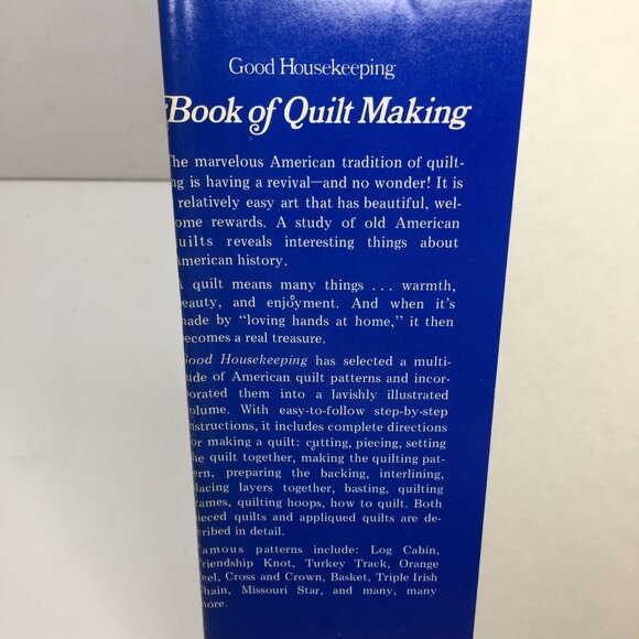 Good Housekeeping Book of Quilt Making Vera P. Guild Hardbound Jacket Patterns - Picture 3 of 12